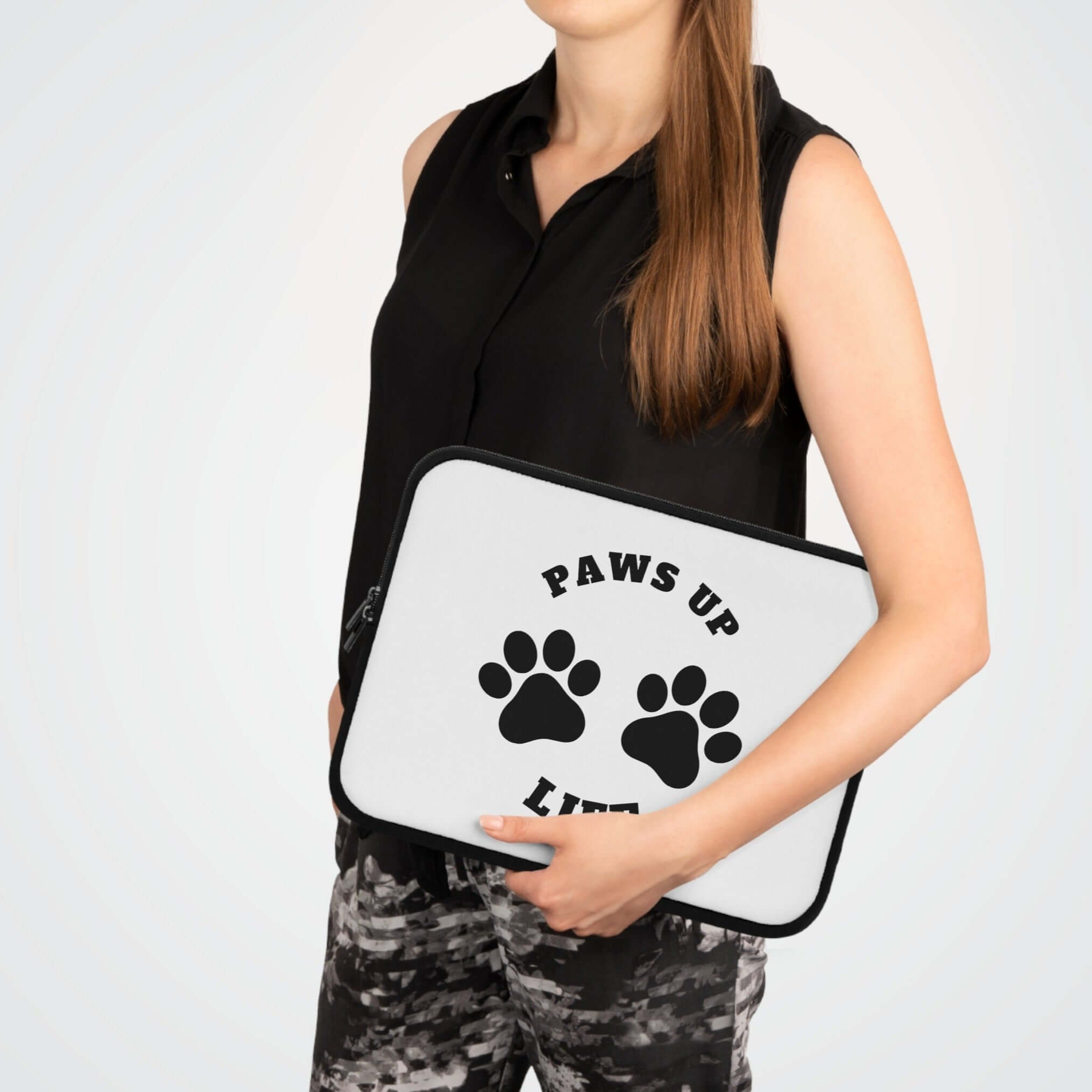 Laptop Sleeve By Paws Up Life| Gift For Dog Mom Or Dad| Gift For Adults And Kids|Gift For Her|Gift For Him|Birthday|Mother's Day|Father's Day|Christmas|New Pet Owner