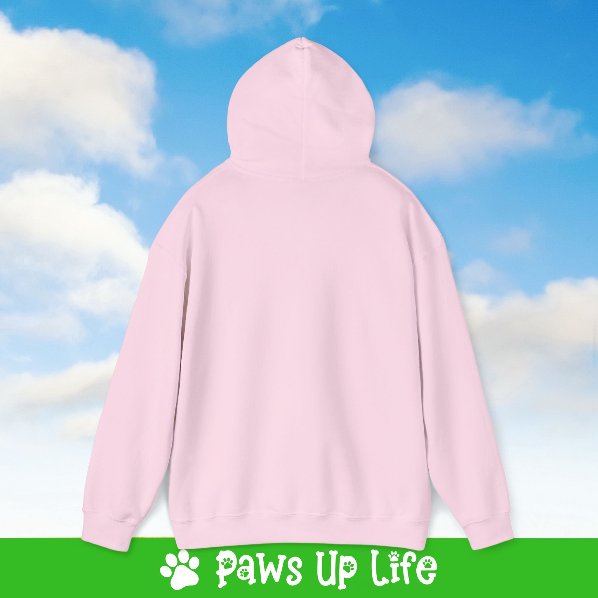 Pug Football Cheer Buddy Cheerleading Dog Unisex Hoodie Hooded Sweatshirt Classic Comfy Cotton | Paws Up Life, LLC