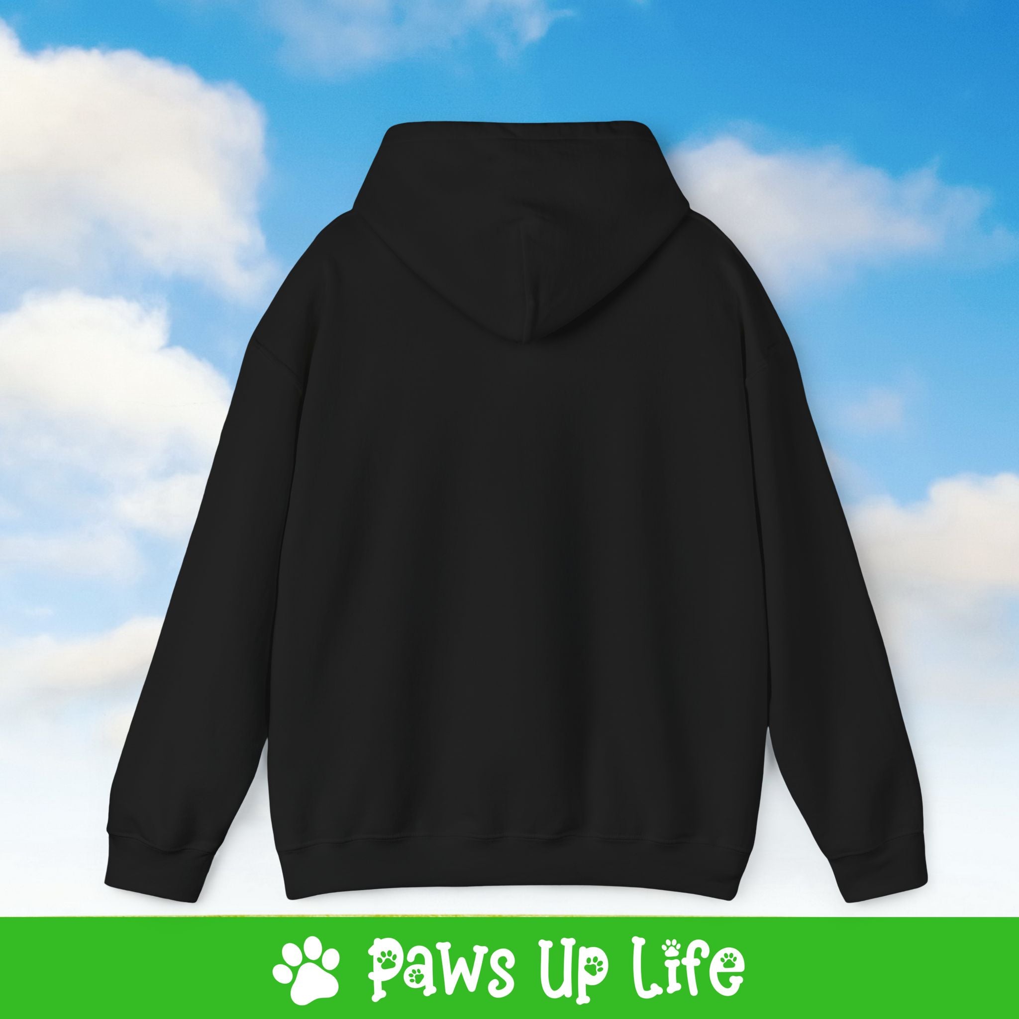 Black Lab Labrador Retriever Dog United We Love Unisex Hoodie Hooded Sweatshirt Classic Comfy Cotton | Paws Up Life, LLC