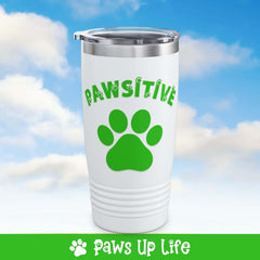 Pawsitive Dog Lover Ringneck Tumbler 20oz | Paws Up Life, LLC