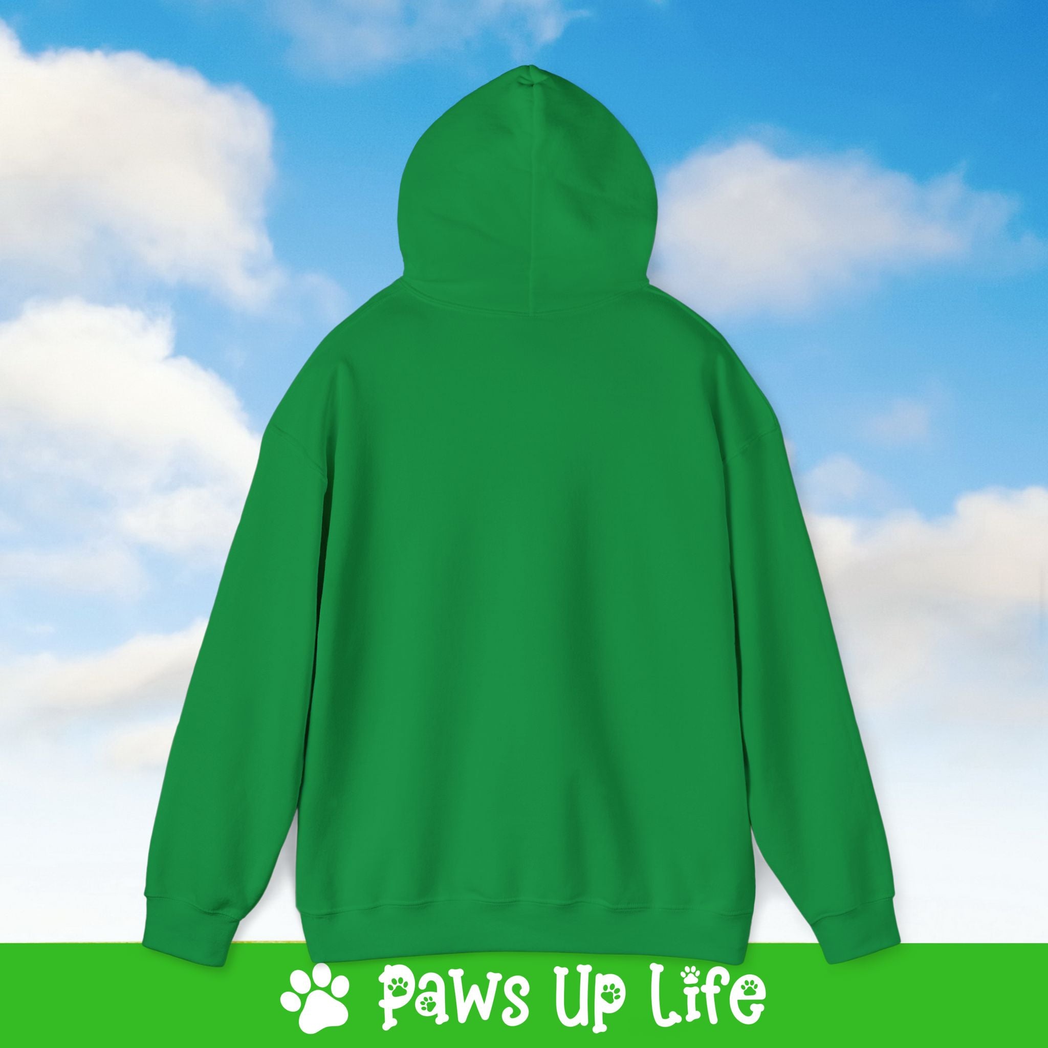 Bernese Mountain Dog Football Cheer Buddy Cheerleading Dog Unisex Hoodie Hooded Sweatshirt Classic Comfy Cotton | Paws Up Life, LLC