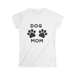 Dog Mom Soft Style Tee By Gildan| Perfect Gift For Her| Mother's Day, Birthday, Christmas, New Puppy, New Pet Owner, Pet Adoption