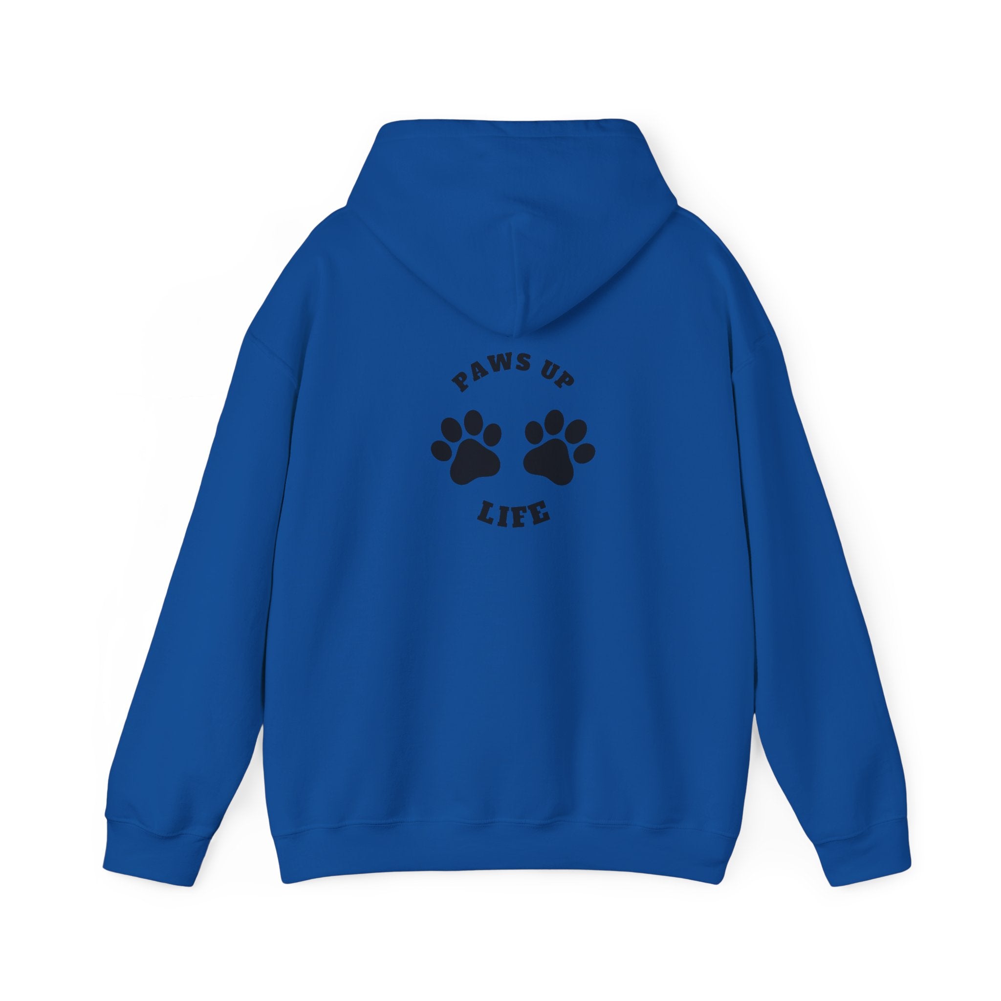 Italian Greyhound Hoodie With The Paws Up Logo On The Back Of Hoodie. Unisex Hooded Sweatshirt for Dog Mom or Dad - Adults & Kids | Perfect Gifts for Pet Lovers - Cozy and Stylish ApparelUnisex Heavy Blend™ Hooded Sweatshirt