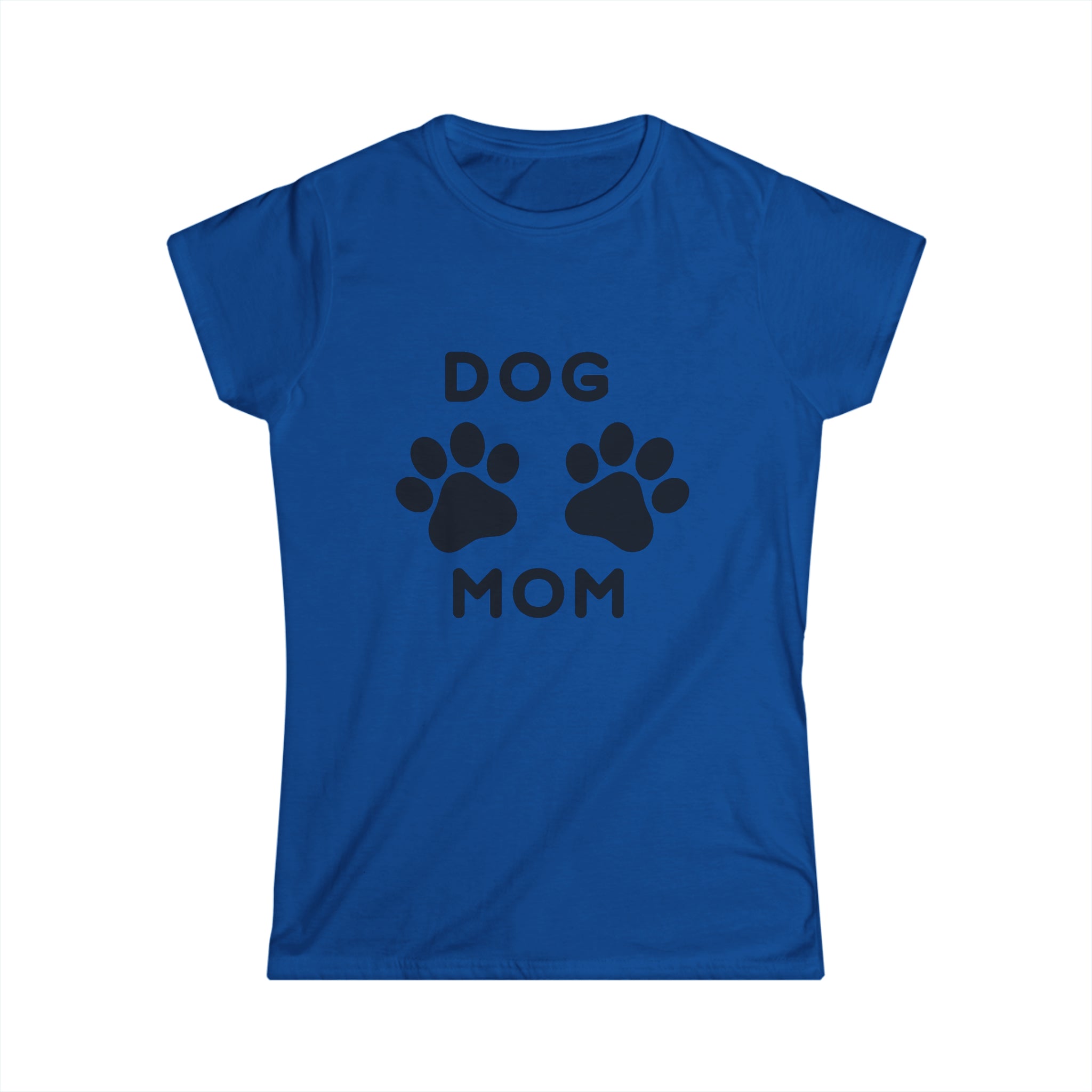 Dog Mom Soft Style Tee By Gildan| Perfect Gift For Her| Mother's Day, Birthday, Christmas, New Puppy, New Pet Owner, Pet Adoption