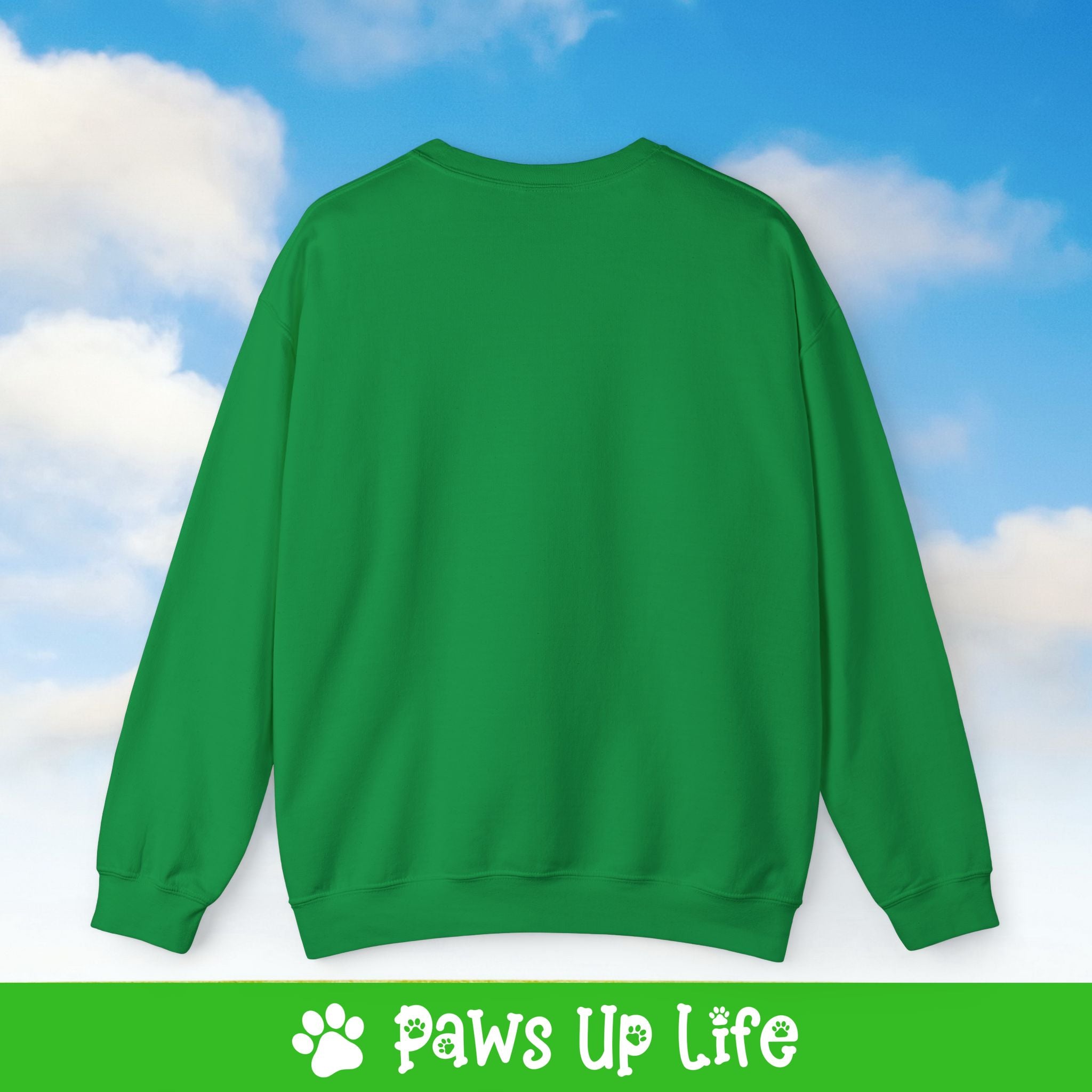 Bernese Mountain Dog Football Cheer Buddy Cheerleading Dog Crewneck Sweatshirt, Unisex Gift for Animal Lovers, Dog Mom Dad Sweatshirt, Cute Dog Lover Apparel, Fun Pet | Paws Up Life, LLC