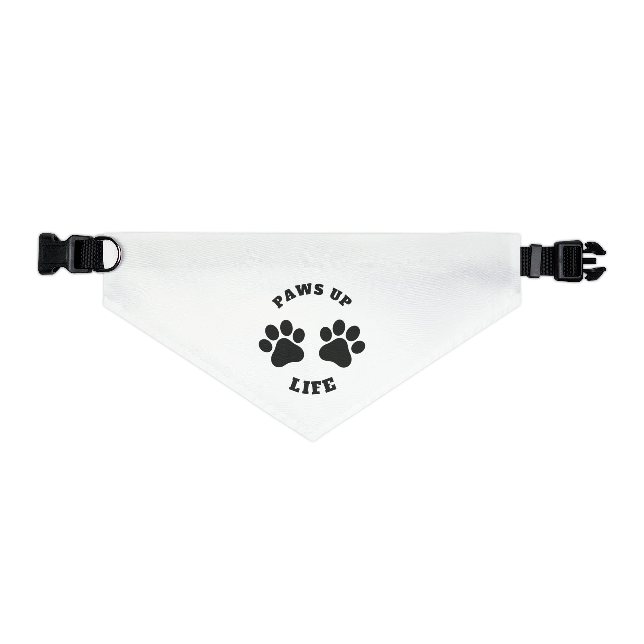 Pet Bandana Collar| Paws Up Life Logo| Gift For Him| Gift For Her| Dog Gift| New Pet Owner| New Puppy| Pet Adoption|