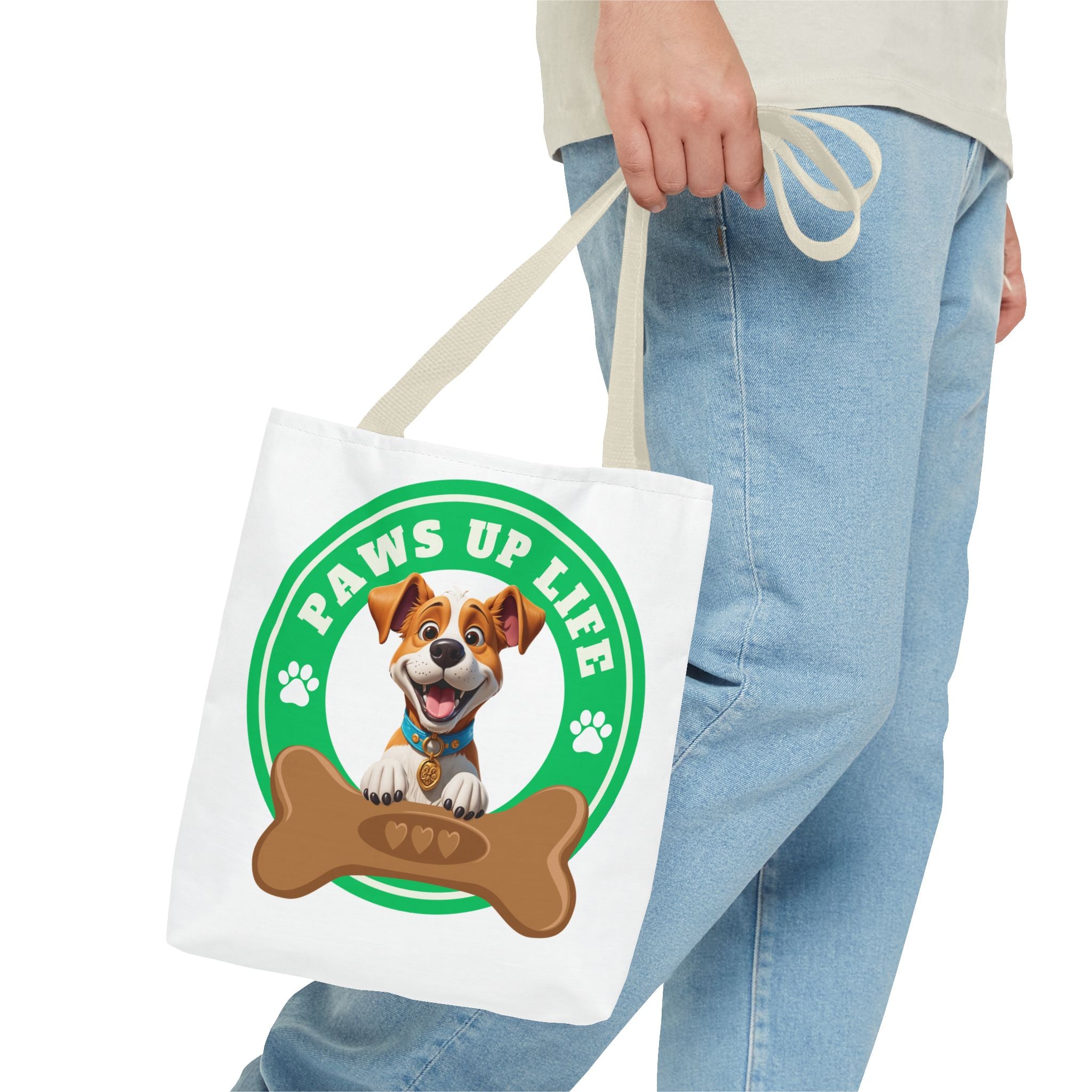 Paws Up Life Brand Tote Bag