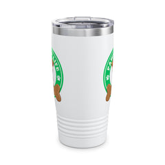 Paws Up Life Brand Logo Ringneck Tumbler 20oz Green