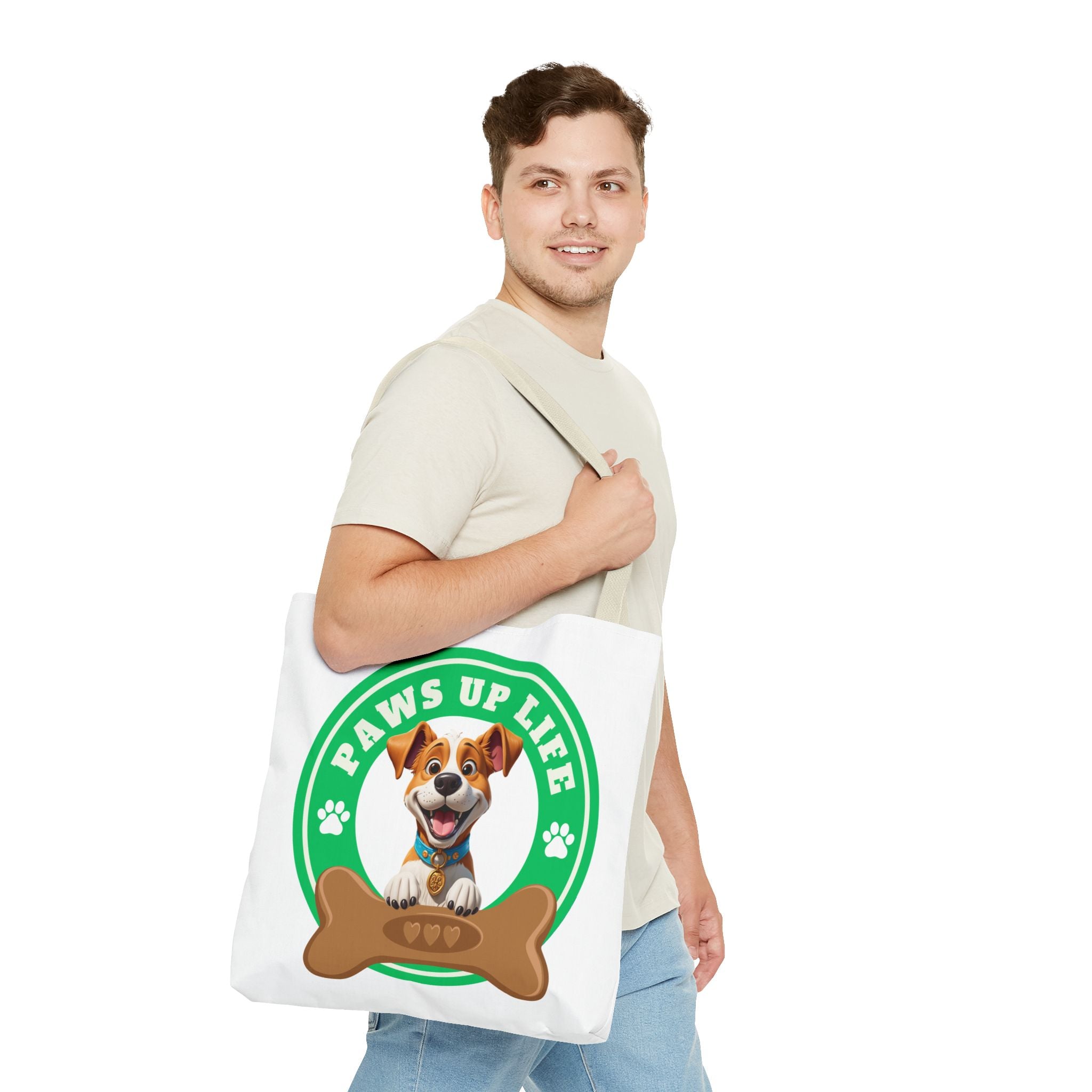 Paws Up Life Brand Tote Bag