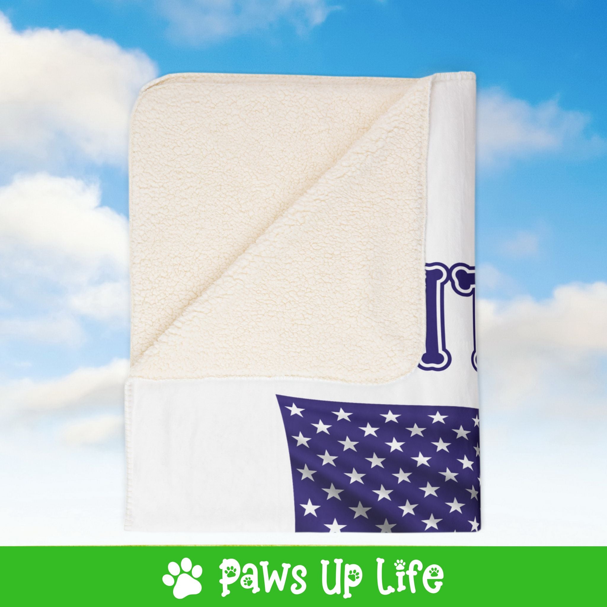 Biewer Terrier Dog United We Love Fleece Sherpa Blanket - Perfect for Snuggling and Cozy Napping | Paws Up Life, LLC