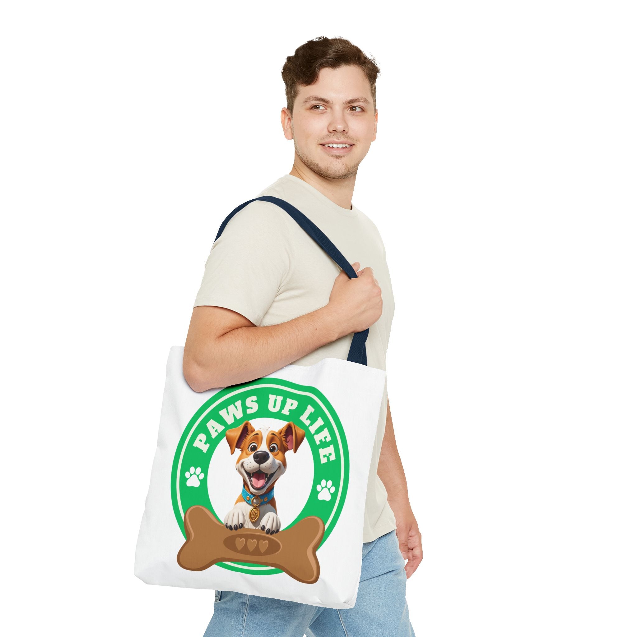 Paws Up Life Brand Tote Bag