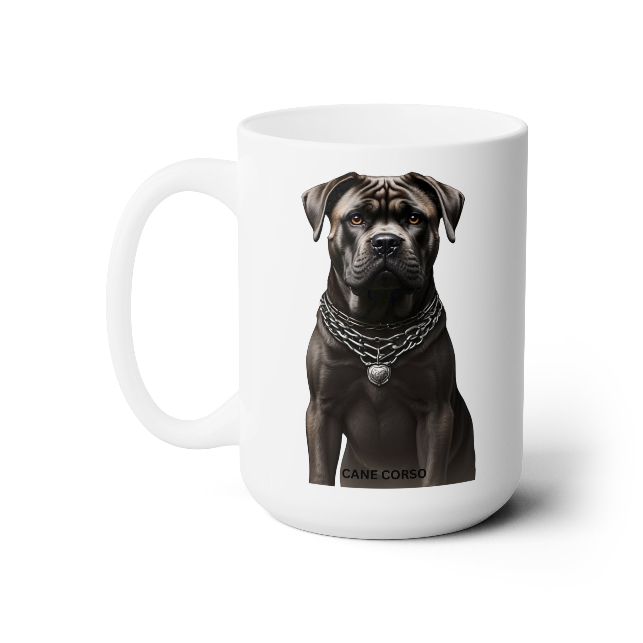 Cane Corso Mug: Showcase the Majestic Italian Breed with Every Sip - Perfect Gift for Dog Lovers, Dog Mom and Dad, Ceramic Mug 15oz