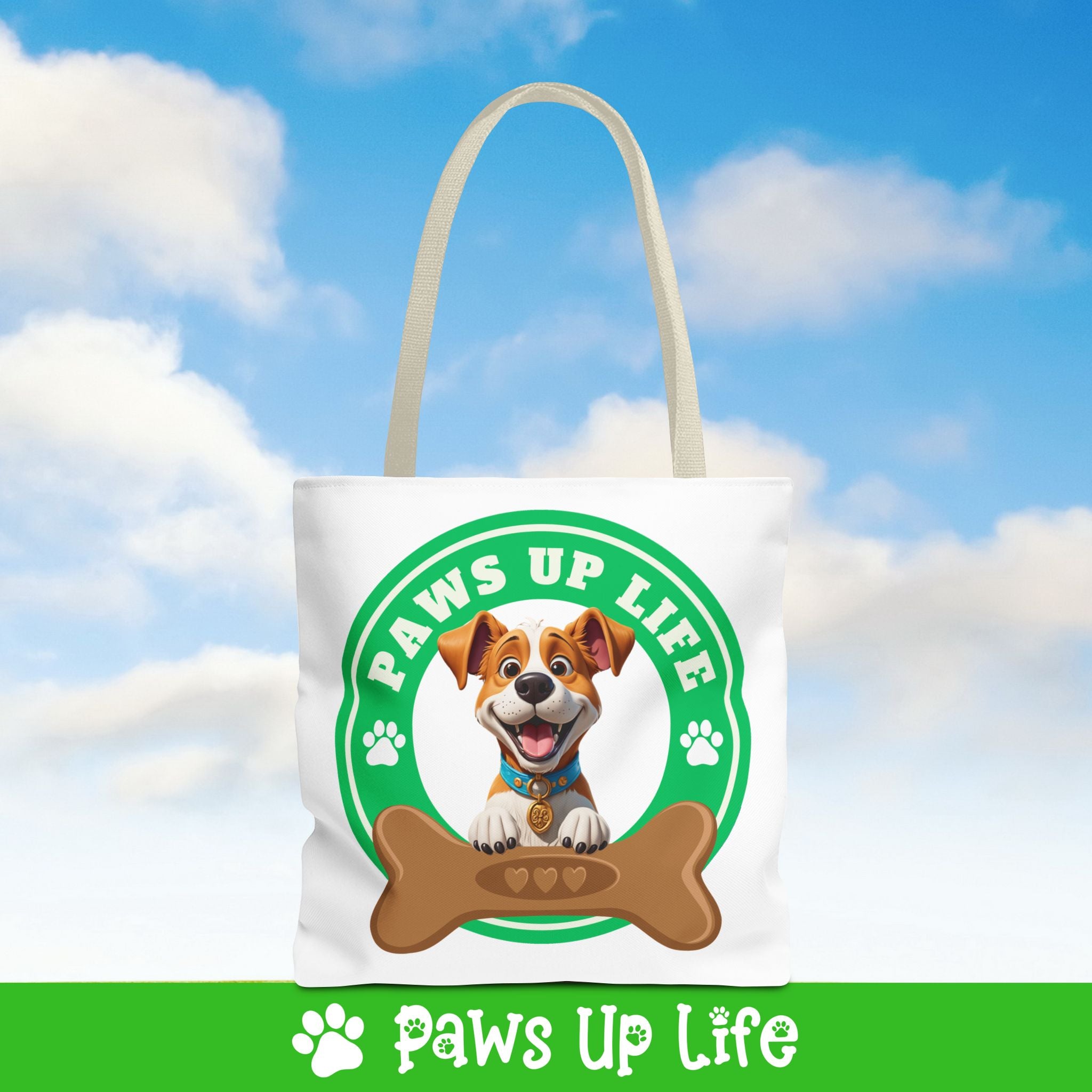 Paws Up Life Brand Tote Bag