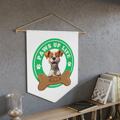 Paws Up Life Branded Pennant Wall Hanging