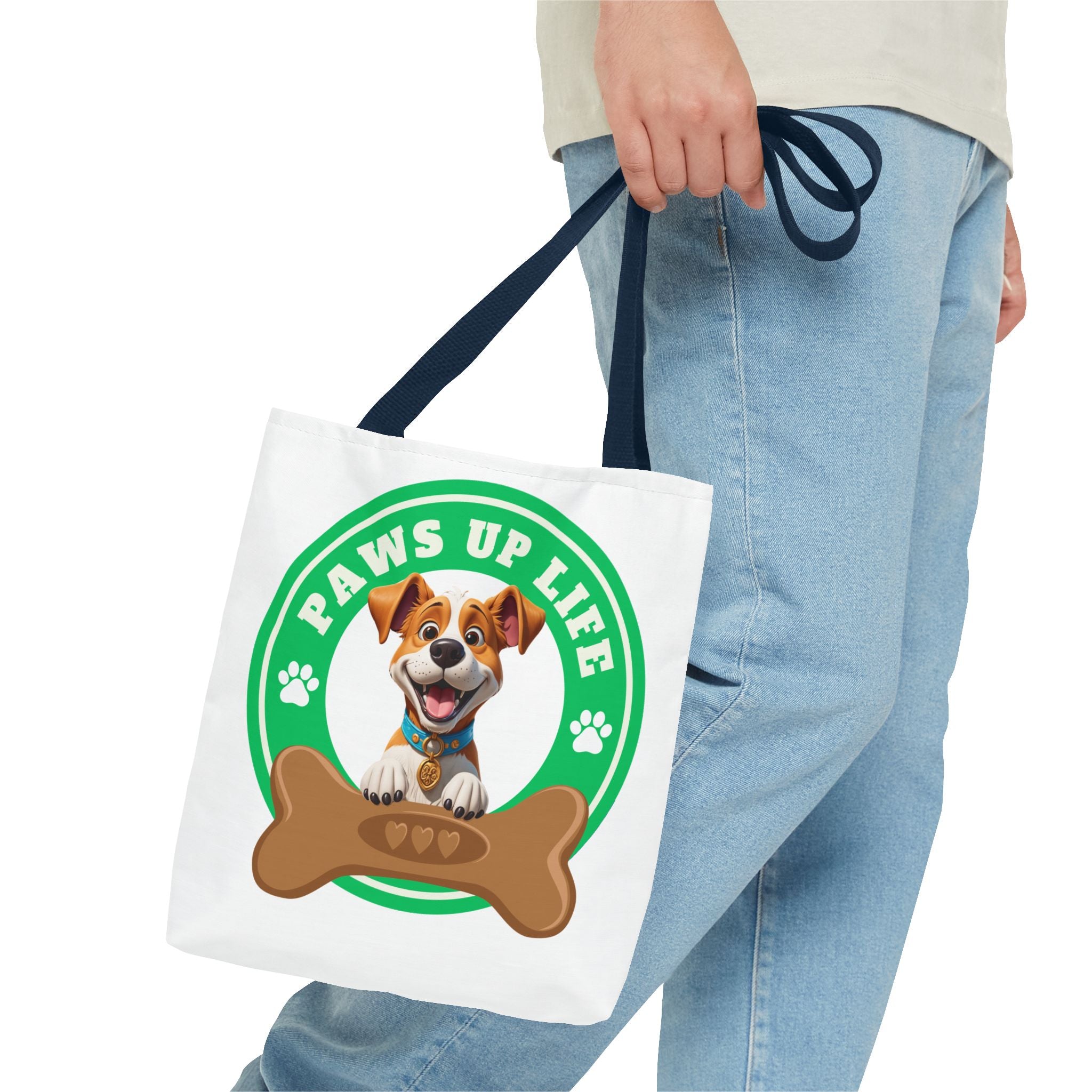 Paws Up Life Brand Tote Bag