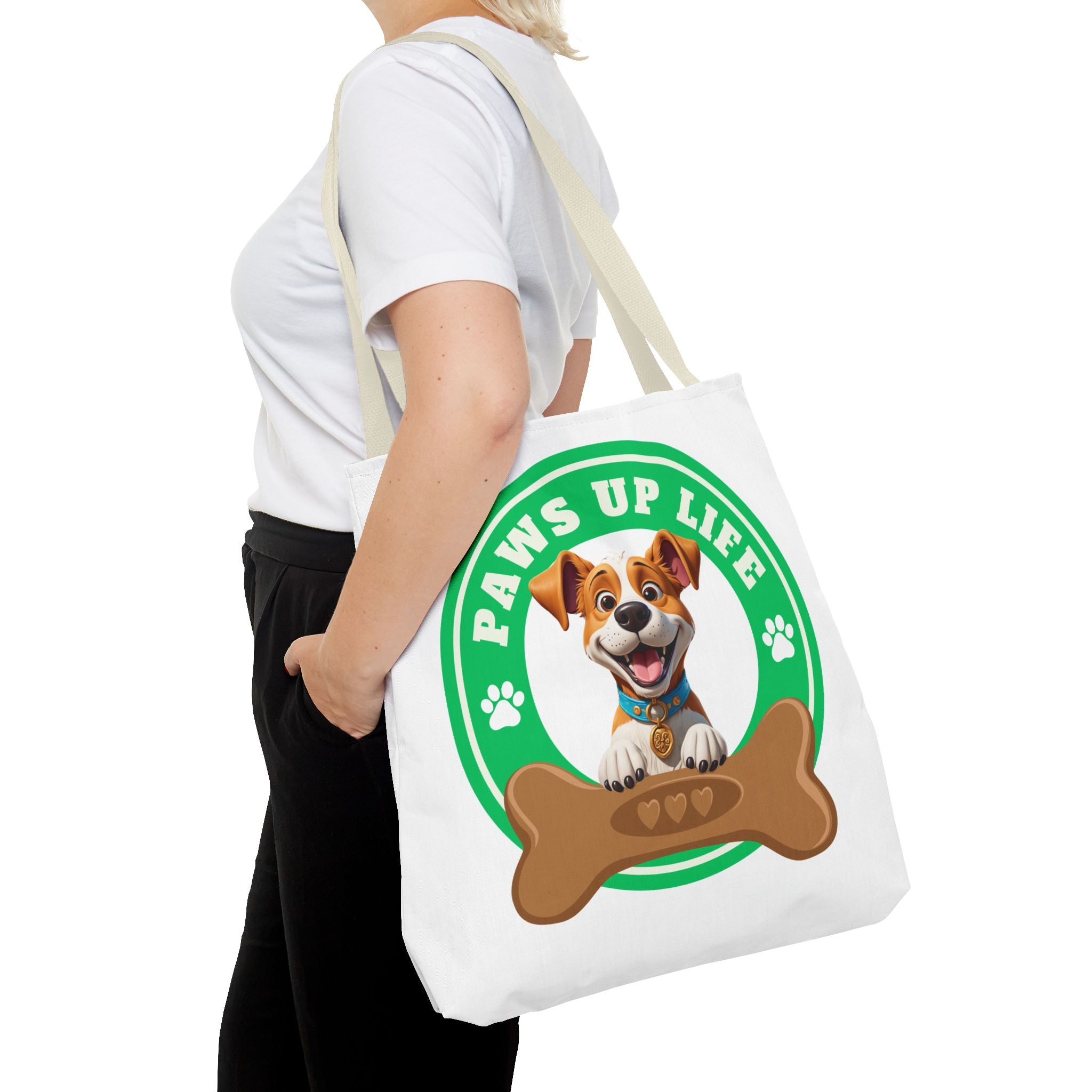 Paws Up Life Brand Tote Bag