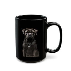 Cane Corso Coffee Mug  - Perfect Gift for Dog Lovers, Black Mug, 15oz | Paws Up Life, LLC