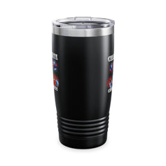 Celebrate Cane Corso Dog Patriotic Ringneck Tumbler, 20oz