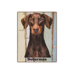 Doberman Metal Wall Art: Stunning Canine Décor for Dog Lovers | Premium Quality & Unique Design - Great Gift For Dog Mom Or Dad