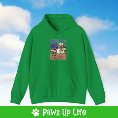 Anatolian Shepherd Dog United We Love Unisex Hoodie Hooded Sweatshirt Classic Comfy Cotton