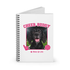 Boykin Spaniel Football Cheer Buddy Cheerleading Dog Spiral Notebook for Office and Home - Ruled Line | Paws Up Life, LLC