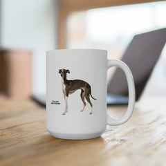 Italian Greyhound 15 oz Ceramic Coffee Mug - Perfect Gift for Dog Mom or Dad - Gift For All Occassions