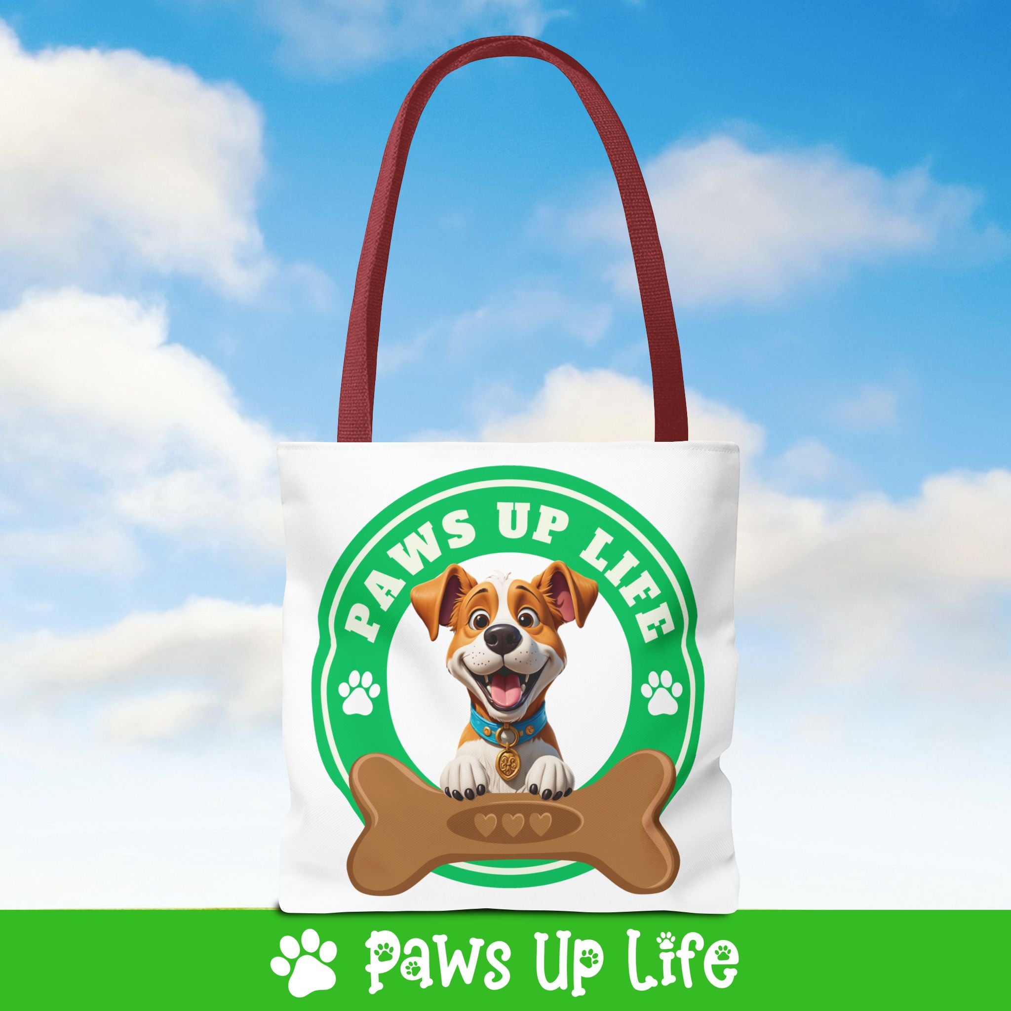 Paws Up Life Brand Tote Bag