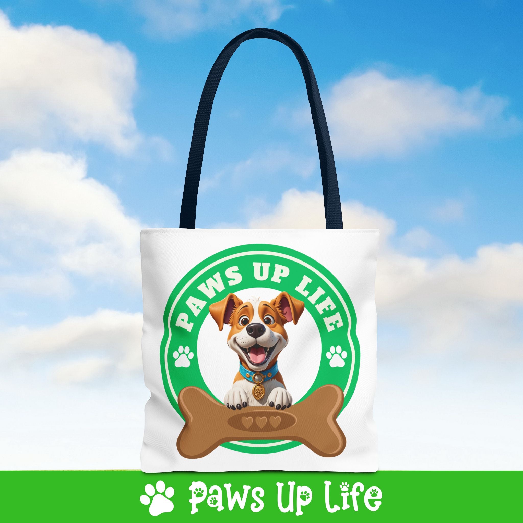 Paws Up Life Brand Tote Bag