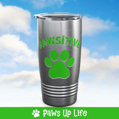 Pawsitive Dog Lover Ringneck Tumbler 20oz | Paws Up Life, LLC