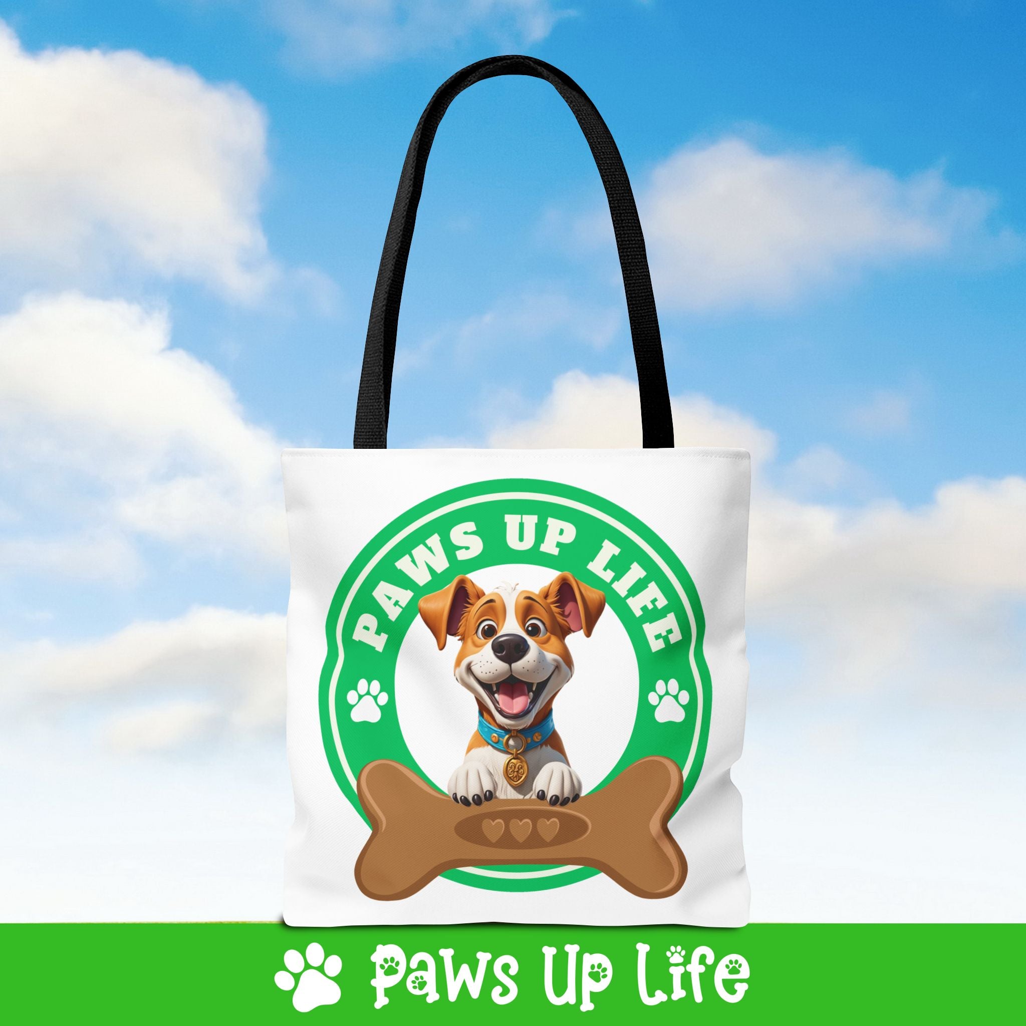 Paws Up Life Brand Tote Bag