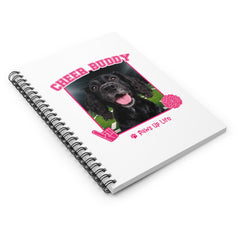 Boykin Spaniel Football Cheer Buddy Cheerleading Dog Spiral Notebook for Office and Home - Ruled Line | Paws Up Life, LLC