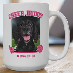 Boykin Spaniel Football Cheer Buddy Cheerleading Dog 15oz Large Coffee Mug Ceramic Drinkware Tea Washable | Paws Up Life, LLC