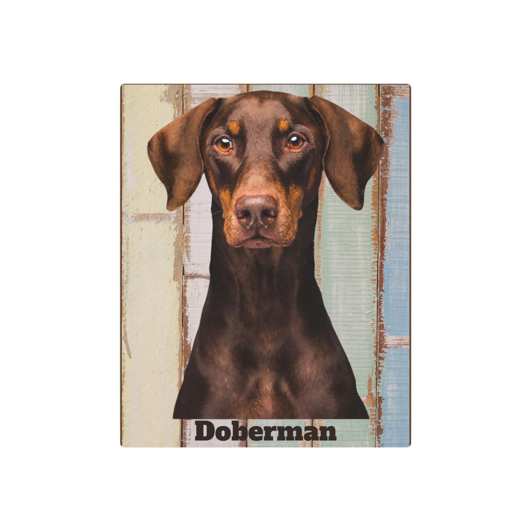 Doberman Metal Wall Art: Stunning Canine Décor for Dog Lovers | Premium Quality & Unique Design - Great Gift For Dog Mom Or Dad