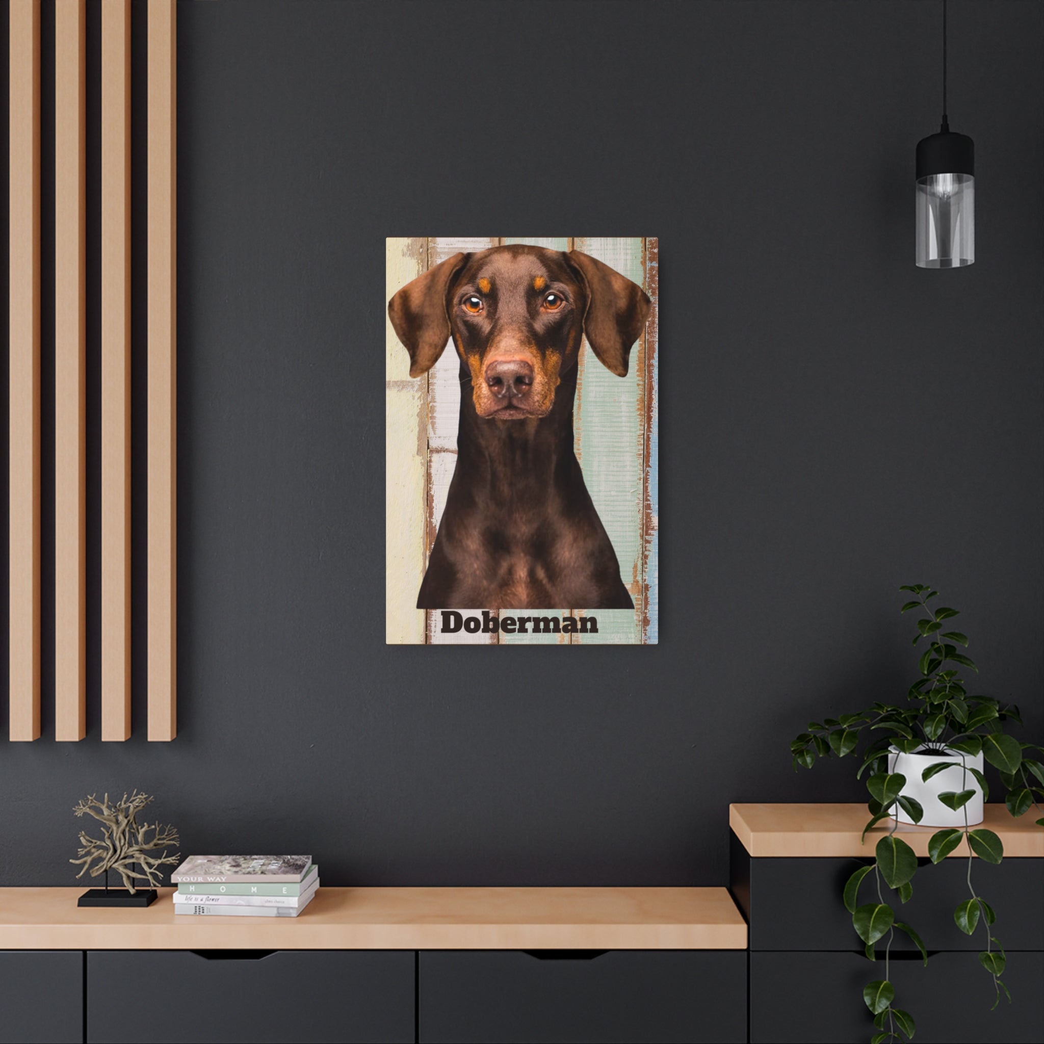 Doberman Metal Wall Art: Stunning Canine Décor for Dog Lovers | Premium Quality & Unique Design - Great Gift For Dog Mom Or Dad