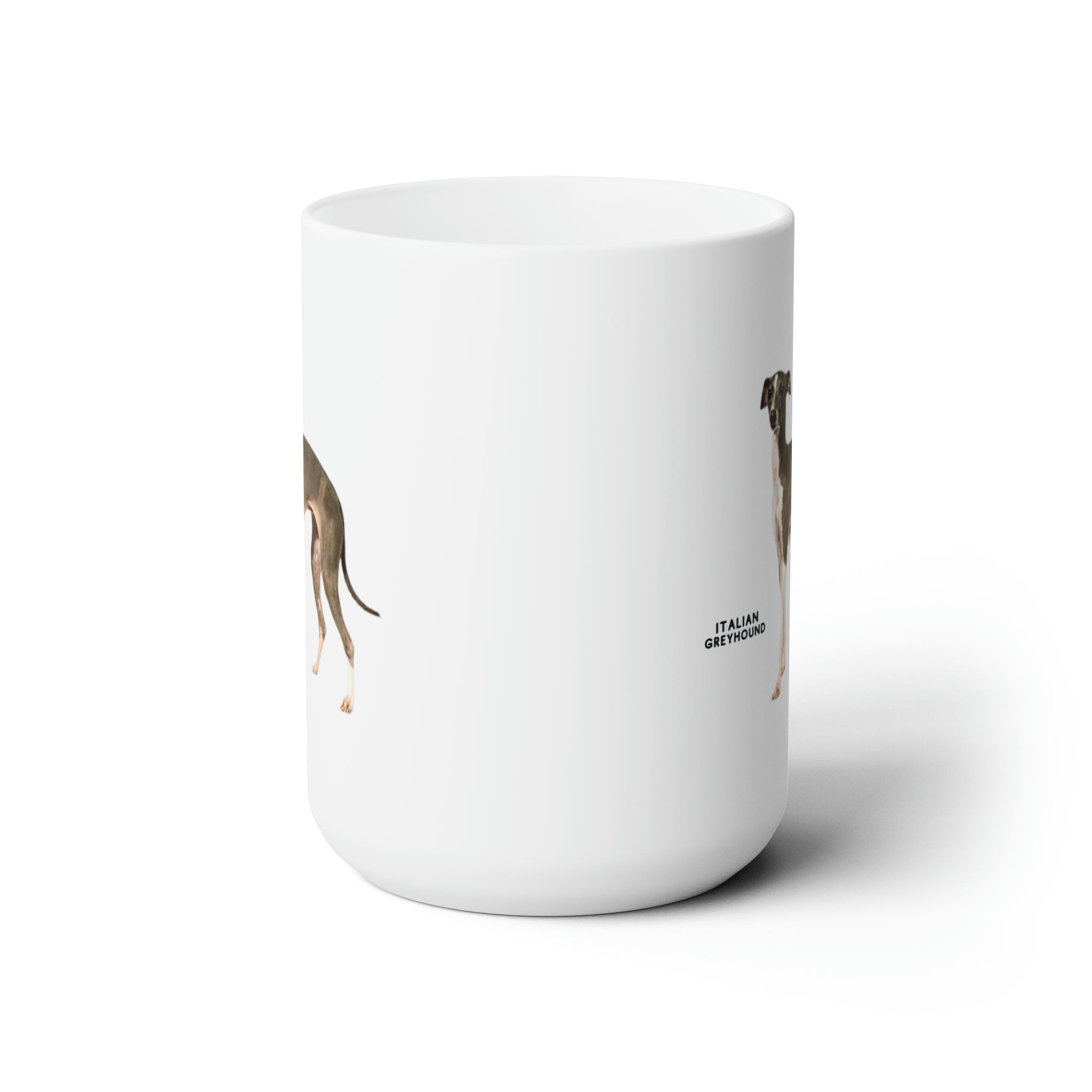 Italian Greyhound 15 oz Ceramic Coffee Mug - Perfect Gift for Dog Mom or Dad - Gift For All Occassions