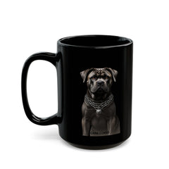 Cane Corso Coffee Mug  - Perfect Gift for Dog Lovers, Black Mug, 15oz | Paws Up Life, LLC