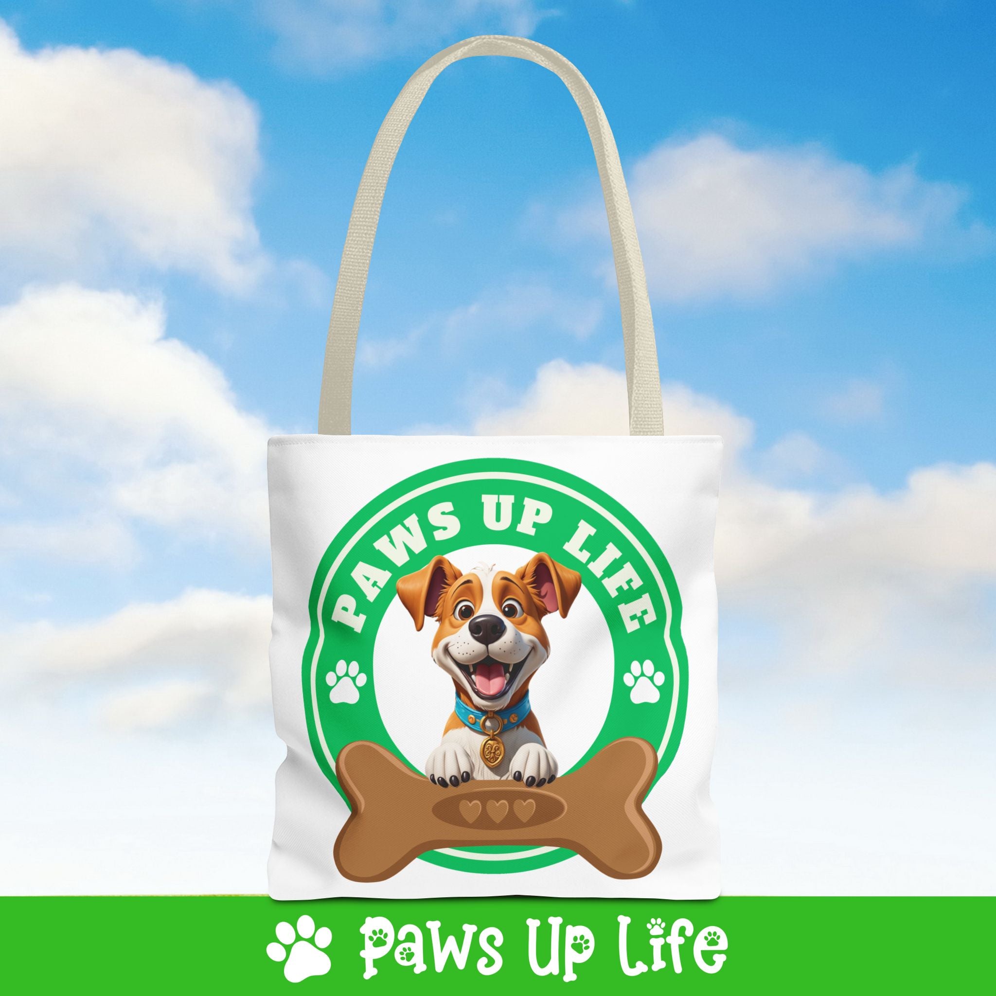 Paws Up Life Brand Tote Bag