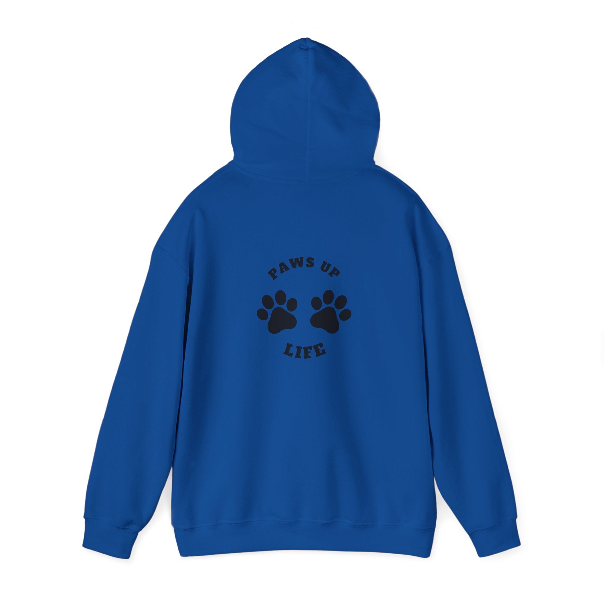 Italian Greyhound Hoodie With The Paws Up Logo On The Back Of Hoodie. Unisex Hooded Sweatshirt for Dog Mom or Dad - Adults & Kids | Perfect Gifts for Pet Lovers - Cozy and Stylish ApparelUnisex Heavy Blend™ Hooded Sweatshirt