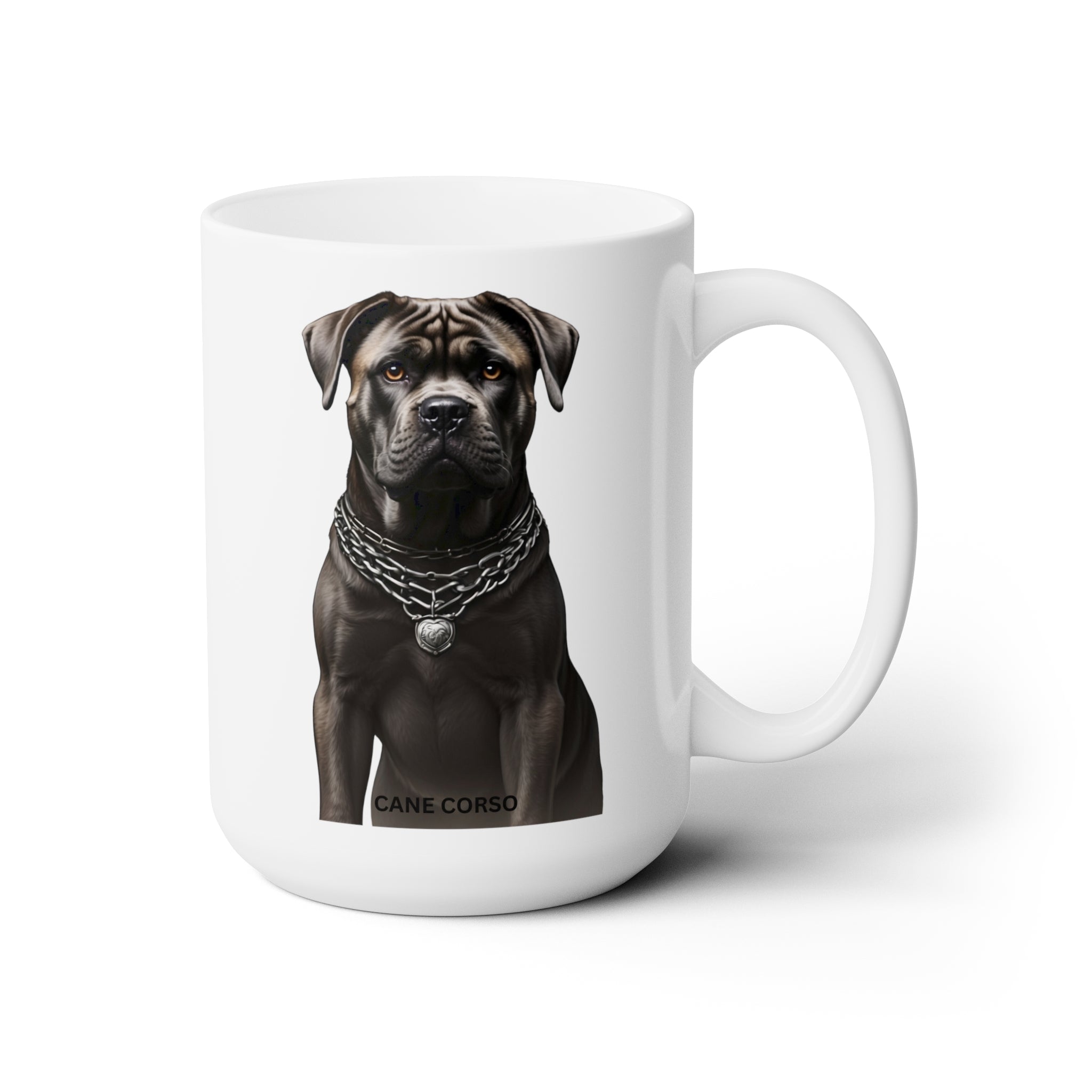 Cane Corso Mug: Showcase the Majestic Italian Breed with Every Sip - Perfect Gift for Dog Lovers, Dog Mom and Dad, Ceramic Mug 15oz