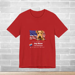 T-Shirt | Vote for My Dog Campaign Personalized TShirt Tee