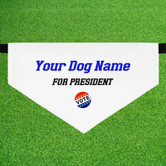 Dog Bandana | Vote for My Dog Personalized Campaign Bandana