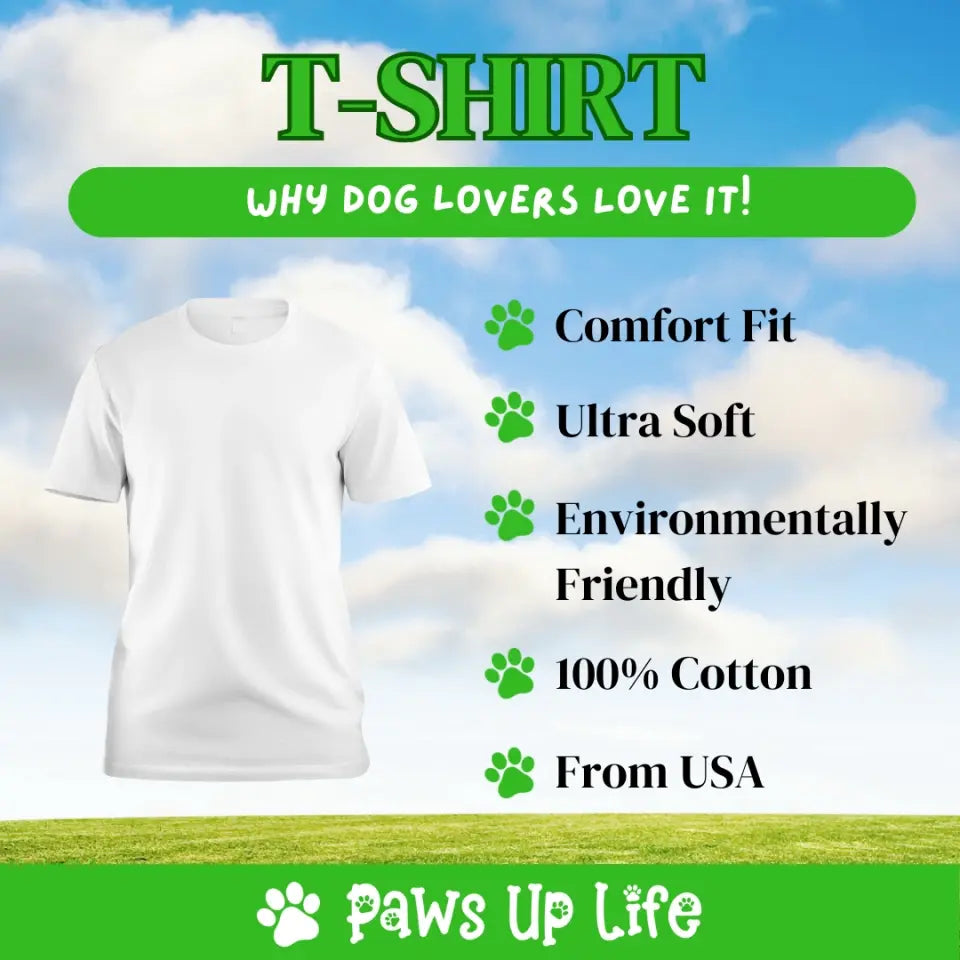 TShirt | Cheerleader Dog Personalized White T-Shirt Tee for Puppy Pet Cheer