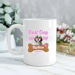 Coffee Mug | Dog Mom Personalized 20oz Coffee Mug