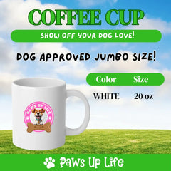 Coffee Mug | Dog Mom Personalized 20oz Coffee Mug