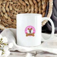 Jumbo Coffee Mug | Cheerleader Dog Personalized 20oz Coffee Cup Pet Gift