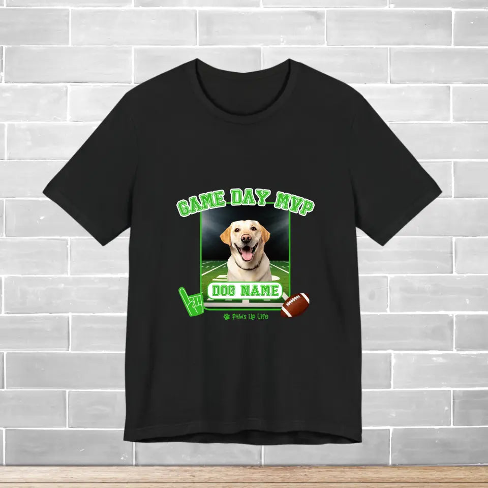 TShirt | Game Day MVP Football Dog Personalized Jersey TShirt