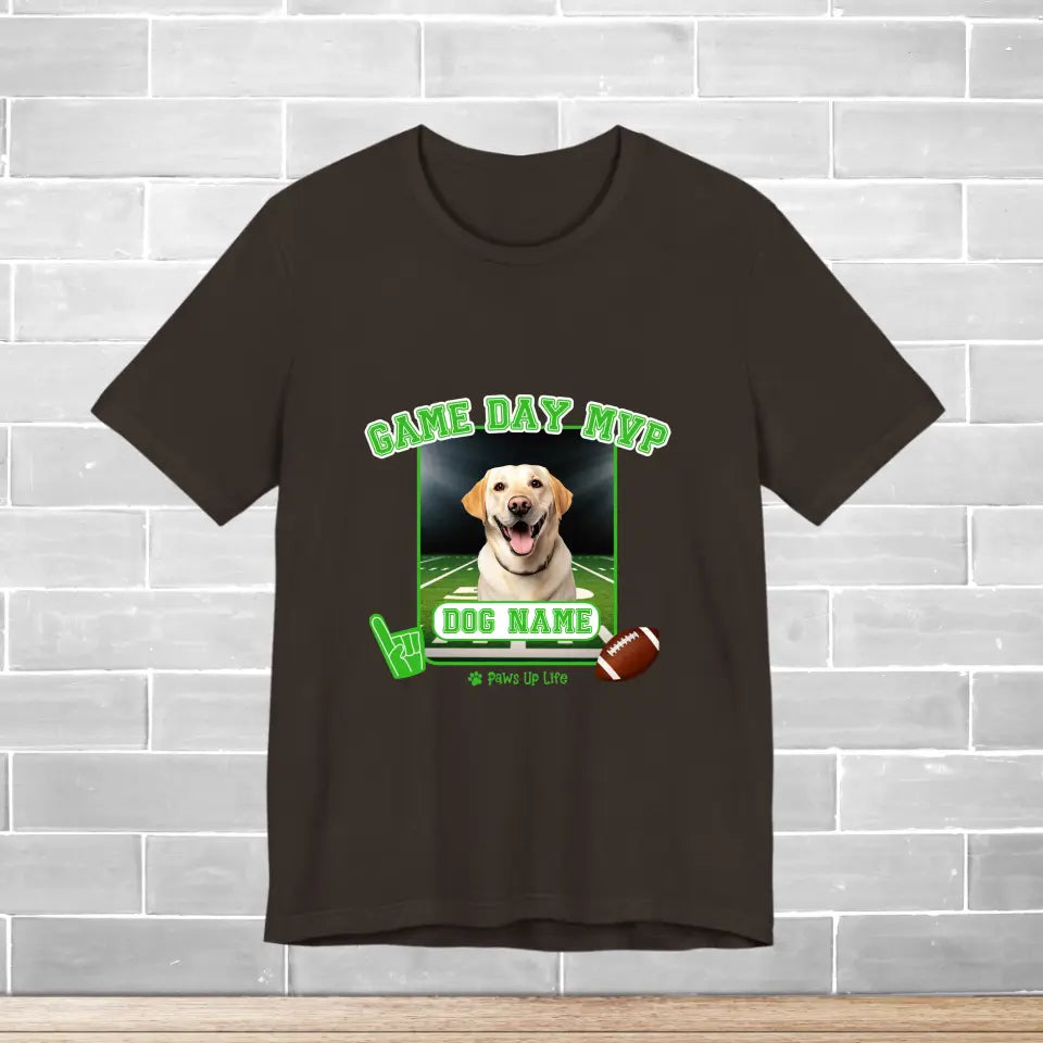 TShirt | Game Day MVP Football Dog Personalized Jersey TShirt