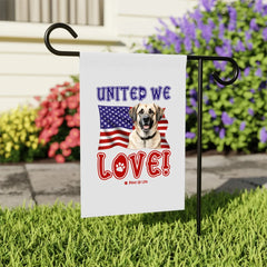 Garden Flag | United We Love Personalized Patriotic Garden Yard Flag