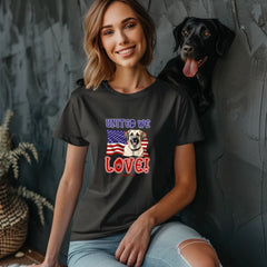 T-Shirt | United We Love Personalized Dog Breed TShirt Tee