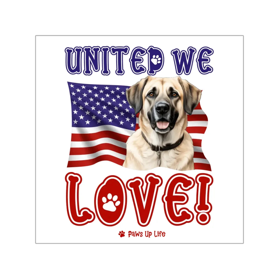 Stickers | United We Love Personalized Dog Breed Stickers